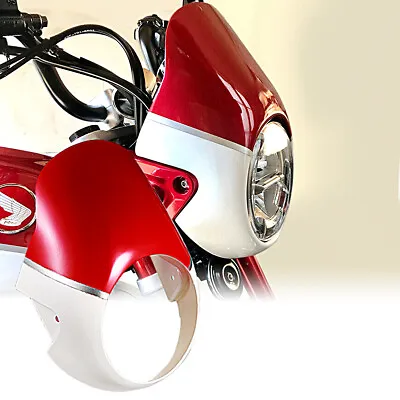 Motorcycle Red Headlight Fairing Cover Windshield For Honda 2018-2023 Monkey 125 • $86.98