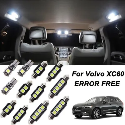 18 Bubs Interior LED Package Kit For Volvo XC60 2009-2018 + License Plate Lights • $13.92