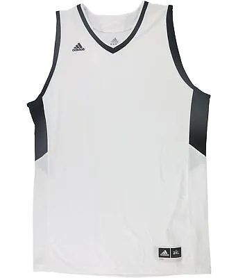 Adidas Mens Team Jersey Tank Top White X-Large • $55.18