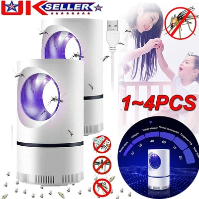 £6.89 • Buy Mosquito Killer Lamp Electric Rechargeable Zapper Bug Fly Insect Trap UV Lights
