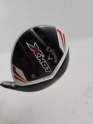 Callaway X Hot Pro 15° 3 Wood Stiff Flex Diamana Graphite Shaft - Needs New Grip • $49.99