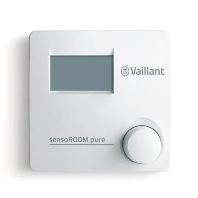 GENUINE Vaillant SensoROOM Pure VRT50/2 Digital Thermostat - Part No 0010038663 • £55.99