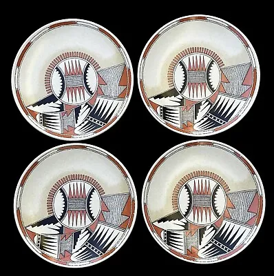 Set Of (4) Vintage Mikasa “Tribute” Indian Feast Dinner Plates 10 ¾  • $299.95