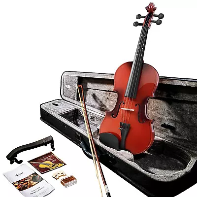 🎻 Eastar 1/2 Half Size Acoustic Violin EVA-2 Fiddle Set For Student School Band • $59.99