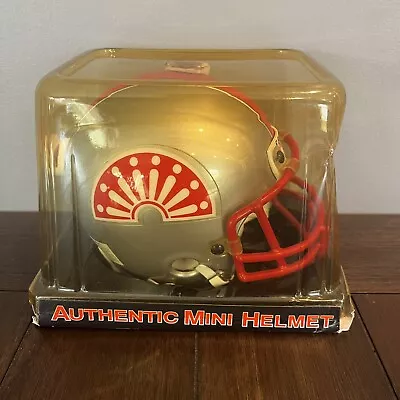 Memphis Showboats USFL Authentic MINI HELMET W/Original Box RARE! • $53.97