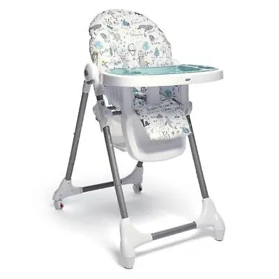 Highchair Mamas Papas Snax Comfortable Seat Adjustable-Height Removable Tray NEW • £74.95