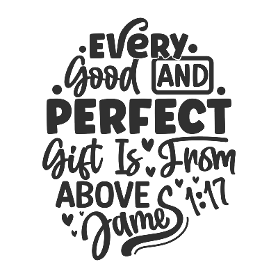 Vinyl Decal Car Stanley Cup Sticker Christian Quotes Bible Verses - James 1:17 • $16.86