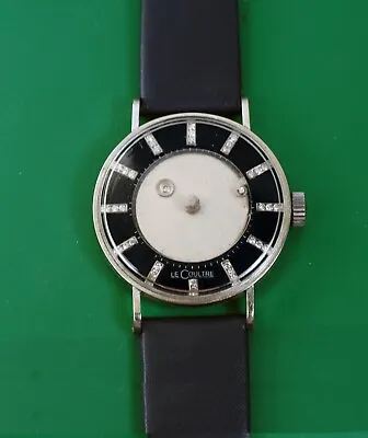 $2999 • Buy Vintage 1940s Vacheron Le Coultre Diamond Mystery Dial 14k GALAXY Men's Watch