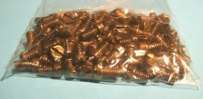 One Hundred Meccano Brass Plated Bolts Part 37b • £5.95