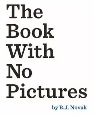 The Book With No Pictures By Novak B. J.  Hardcover • $4.47
