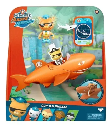 Octonauts 61106 Above  Beyond  Deluxe Toy Vehicle  Figure  Kwazii  Gup B Ad • £16.95