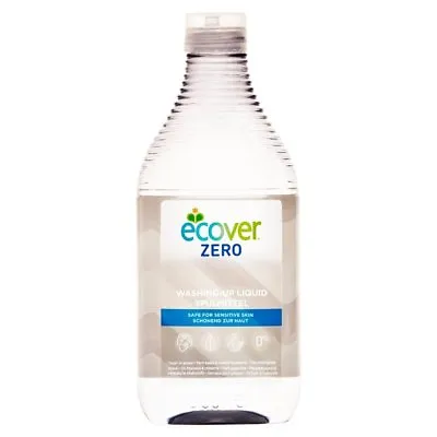 Ecover Zero Washing Up Liquid 450ml 0% Fragrance 0% Colouring For Sensitive Skin • £7.09