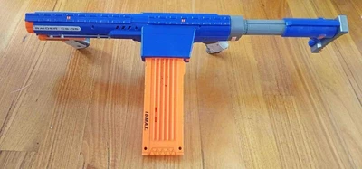 $15 • Buy Nerf Raider CS-35 N-strike Toy Gun Blaster Blue Orange With No Drum Mag