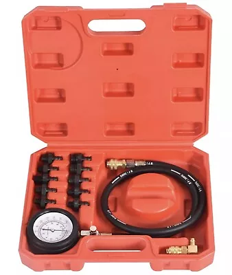Engine Oil Pressure Tester Kit Oil Pressure Test Gauge Diagnostic ToolCar 140PSI • $26
