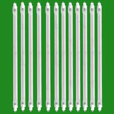 £23.99 • Buy 12x 400W Halogen Heater Replacement Tube 242mm Fire Bar Heater Lamp Element Bulb