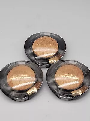 MILANI Marbalized Baked Single Eyeshadow Wet Or Dry.#606 DRENCH IN GOLD. QTY:3 • $21.95