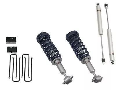 3  Lift Kit With Front Lift Struts Rear Blocks And Shocks For 14+ Ford F150 • $446.50