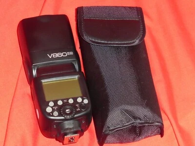 $75.99 • Buy New Godox V860II-N I-TTL 2.4G Li-ion LED Camera Flash For Nikon Cameras W/Issue