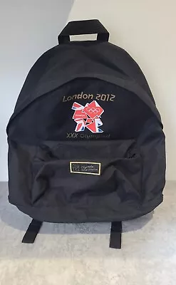 Official London 2012 Olympics Backpack Black Rucksack Bag Collectible   • £13.50