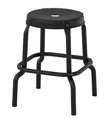 IKEA RÅSKOG STOOL Black Portable Stylish & Metal (Discontinued Item) • £57.82