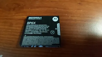 {Motorola} BP6X Battery (Used) • $3