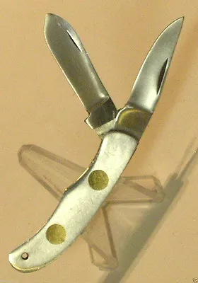 Apprentice Hand Made In U.s.a.  'stainless Steel & Brass - Mini Copperhead Knife • $16.50