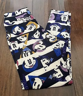 LuLaRoe OS One Size Mickey Mouse Disney Leggings • $6.50