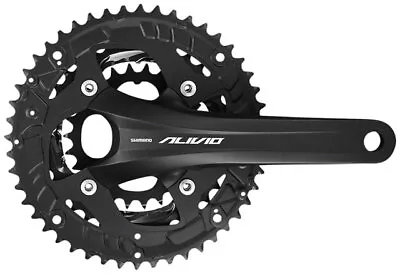 Shimano Alivio FC-T4060 Crankset - 175mm 9-Speed 44/32/22t 104/64 BCD Hollow • $70.07