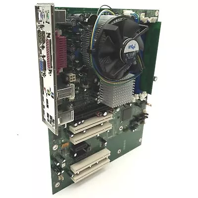 Intel D915GAV Motherboard & CPU Pentium 4 3GHz 512MB RAM 4x PCI PCIe X16 X1 • $150