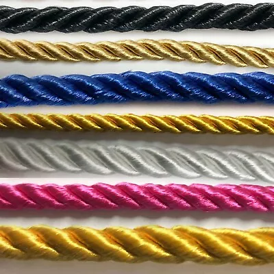 Perial Co Twisted Cord Trim Rope For Decor And Costume Sold By 3 Yards • $7.95