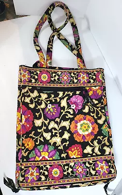 Vera Bradley Laptop Travel Tote Shoulder Bag Suzani Retired • $15.95