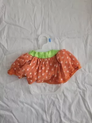 NWT Martha Stewart Pets Orange Polka Dot Tutu Costume Small Halloween Dog • $10.99