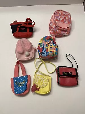 Doll Accessories 7 Mini Coin Purse Our Generation And Others Small Backpack • $16