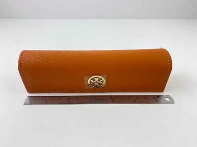 Small Tory Burch Sunglasses/eye Glasses Case Magnetic Eyeglasses Orange • $11.99