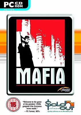 Mafia For Windows PC CD/DVD - UK - FAST DISPATCH • £7.99