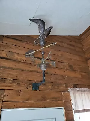 Old Antique Copper Weathervane Eagle From Old Pa Shooting Club • $550