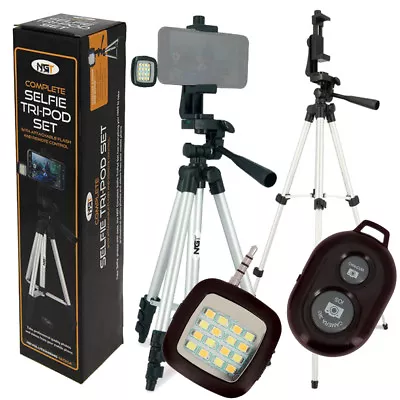 £15.95 • Buy NGT Selfie Photo Phone Tripod Camera Pod Stand System Bluetooth Remote Fishing 