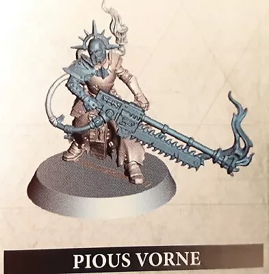 Warhammer 40k BlackStone Fortress Pious Vorne Missionayr Zealot • $16