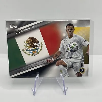 2021 Topps MLS Soccer Flags Of Foundation Chicharito #FF-2 LA Galaxy • $1.69