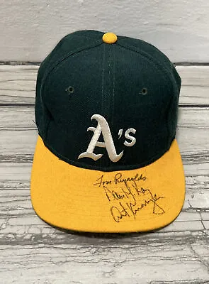 Vintage Oakland A’s Athletics Sports Specialties Snapback Hat Wool 3 Signatures • $59.99