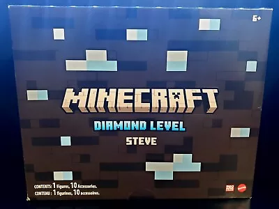 2022 SDCC Minecraft Diamond Level Steve Collector Action Figure Mattel • $44.99