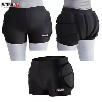 WOSAWE Kids Motorcycle Ski Skating Hip Shorts Impact Hip Protector Gear Pants • $18.13