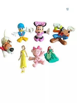 Lot Of 7 Disney / Toy Figures Vintage / Modern Mixed Collection - • $10.38