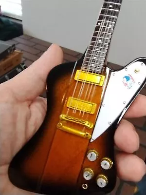 TOM PETTY - GIBSON Firebird V Sunburst 1:4 Scale Replica Guitar ~Axe Heaven • $101.67