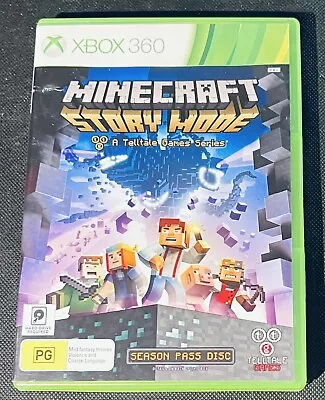 XBOX 360 Game - Minecraft Story Mode A Telltale Game Series • $10