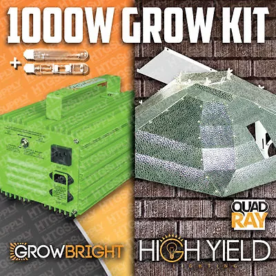 1000 Watt HPS+MH GROW LIGHT METAL HALIDE SODIUM SYSTEM  • $275.95