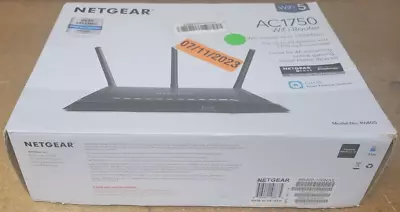 Netgear AC1750 R6400-100NAS 1300 Mbps 4-Port Gigabit Wireless AC Router • $29.99