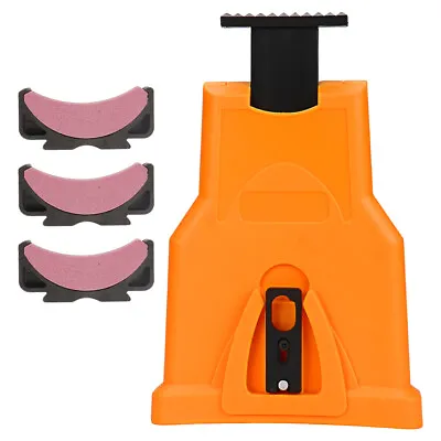 Portable Chainsaw Teeth Sharpener Self Bar Mount Chain Saw Blade Sharpening Tool • £7.19