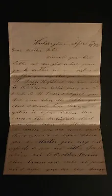 Civil War Letter..To Peter Sickles  3rd Missouri Infantry  St. Louis Hospital  • $60
