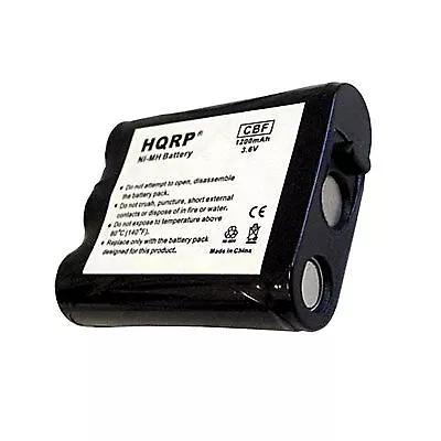 HQRP Phone Battery For Panasonic KX Series Telephone P-P511 P-P511A Replacement • $13.95